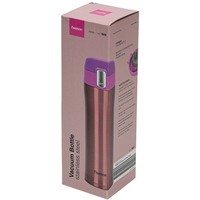 Термос-кухоль Fissman 450 мл рожевий 9626