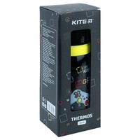 Термос Kite Game 4 Life 350 мл чорний K21 - 301-01