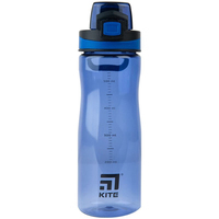 Фото Пляшка для води Kite темно-синя 650 мл K23-395-3